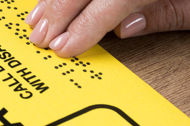 Signalétique en Braille
